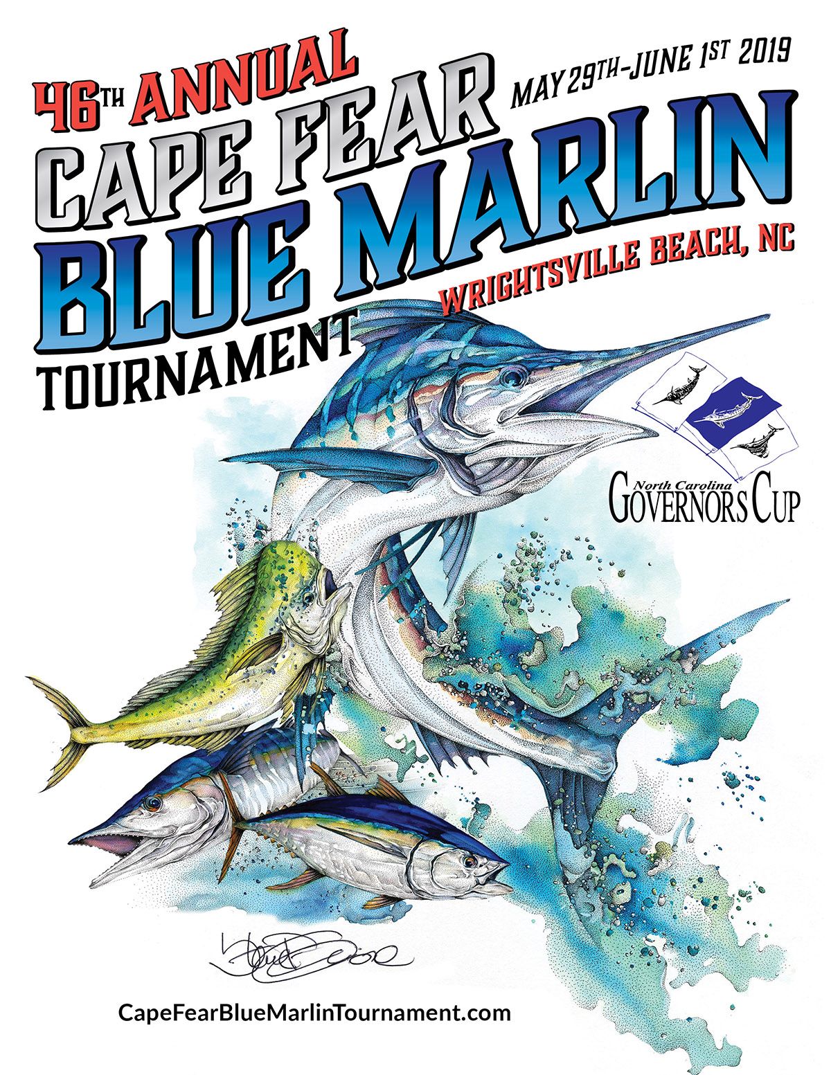 Riggs Yacht Sales Hosts Cape Fear Blue Marlin Tournament and Rob